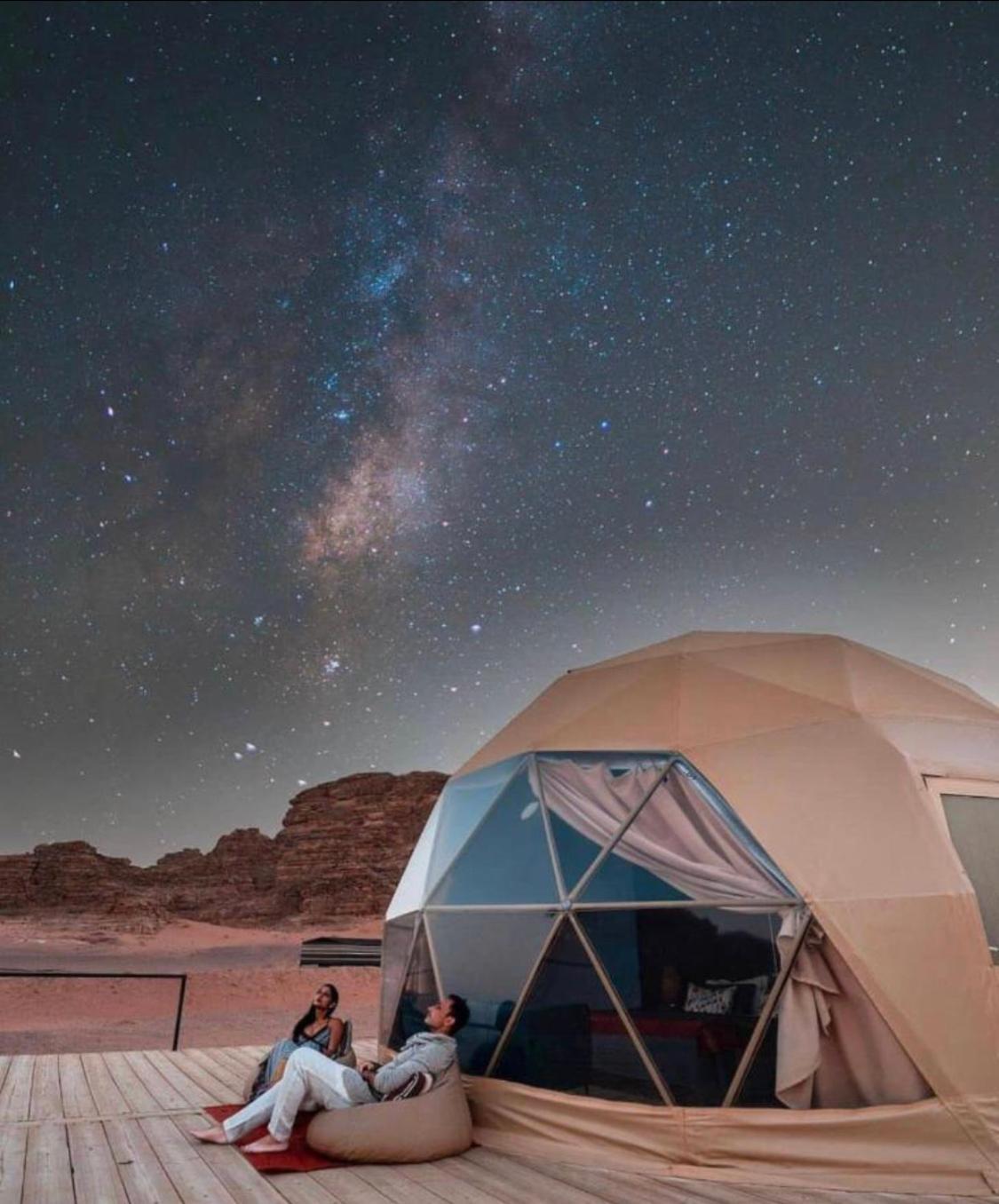 Abdullah Luxury Camp Apartment Wadi Rum Exterior foto