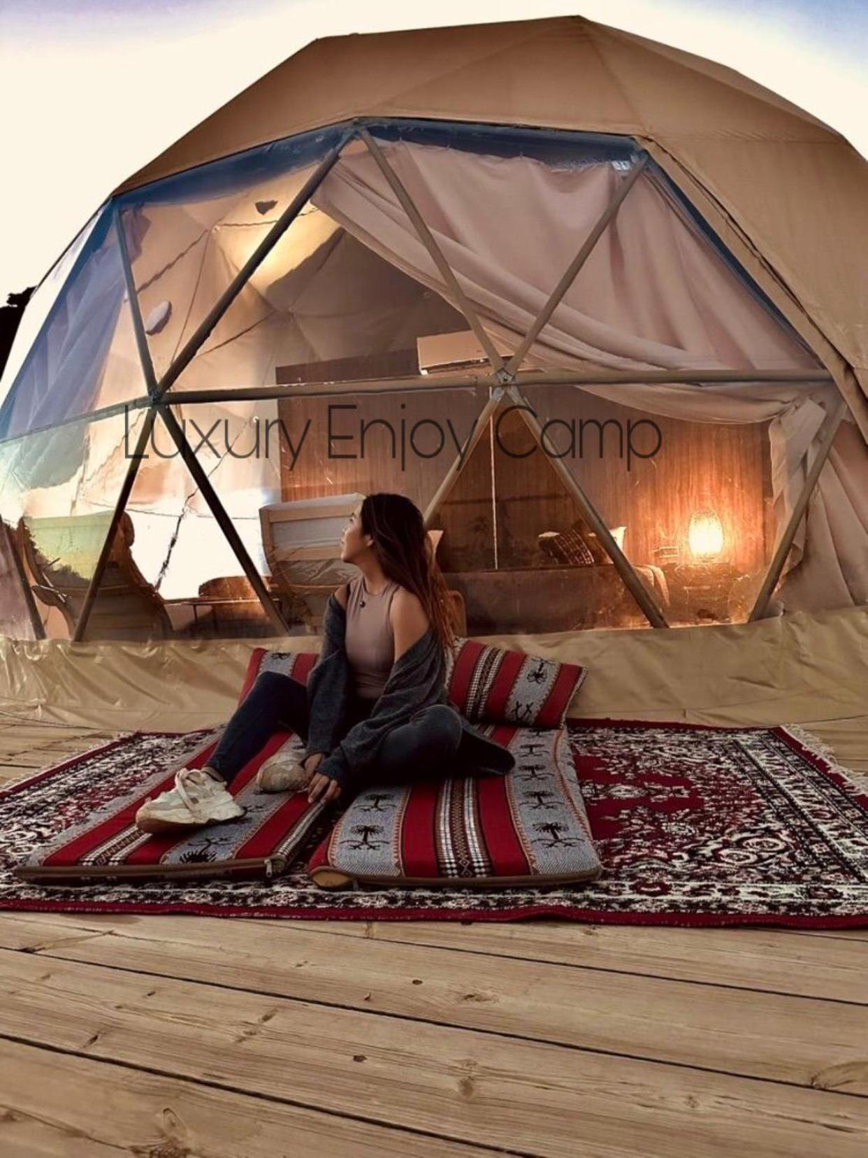 Abdullah Luxury Camp Apartment Wadi Rum Exterior foto